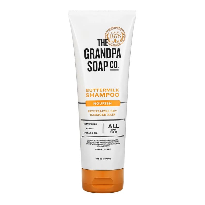 Buttermilk Shampoo, Nourish, All Hair Types