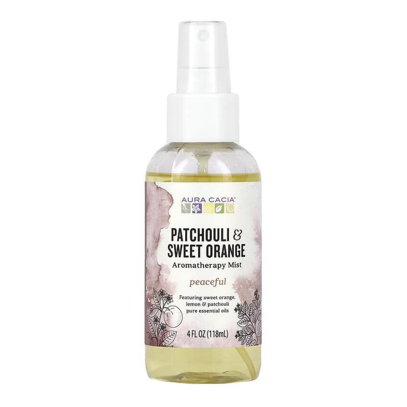 Aromatherapy Mist, Peaceful Patchouli & Sweet Orange