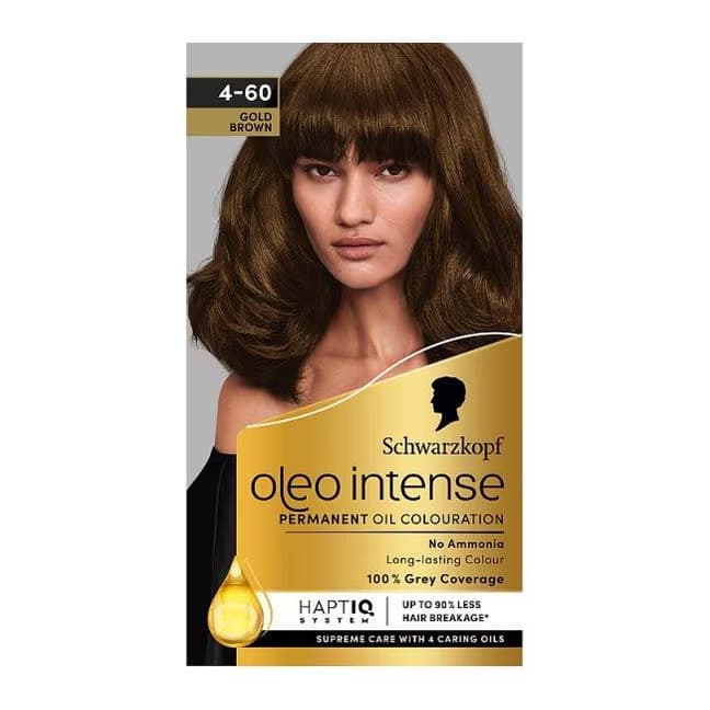 Oleo Intense Gold Brown Permanent Hair Dye