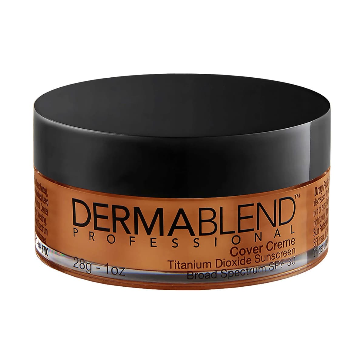 Cover Creme Full Coverage Foundation with SPF 30, #60 Neutral - CafÃ© Brown
