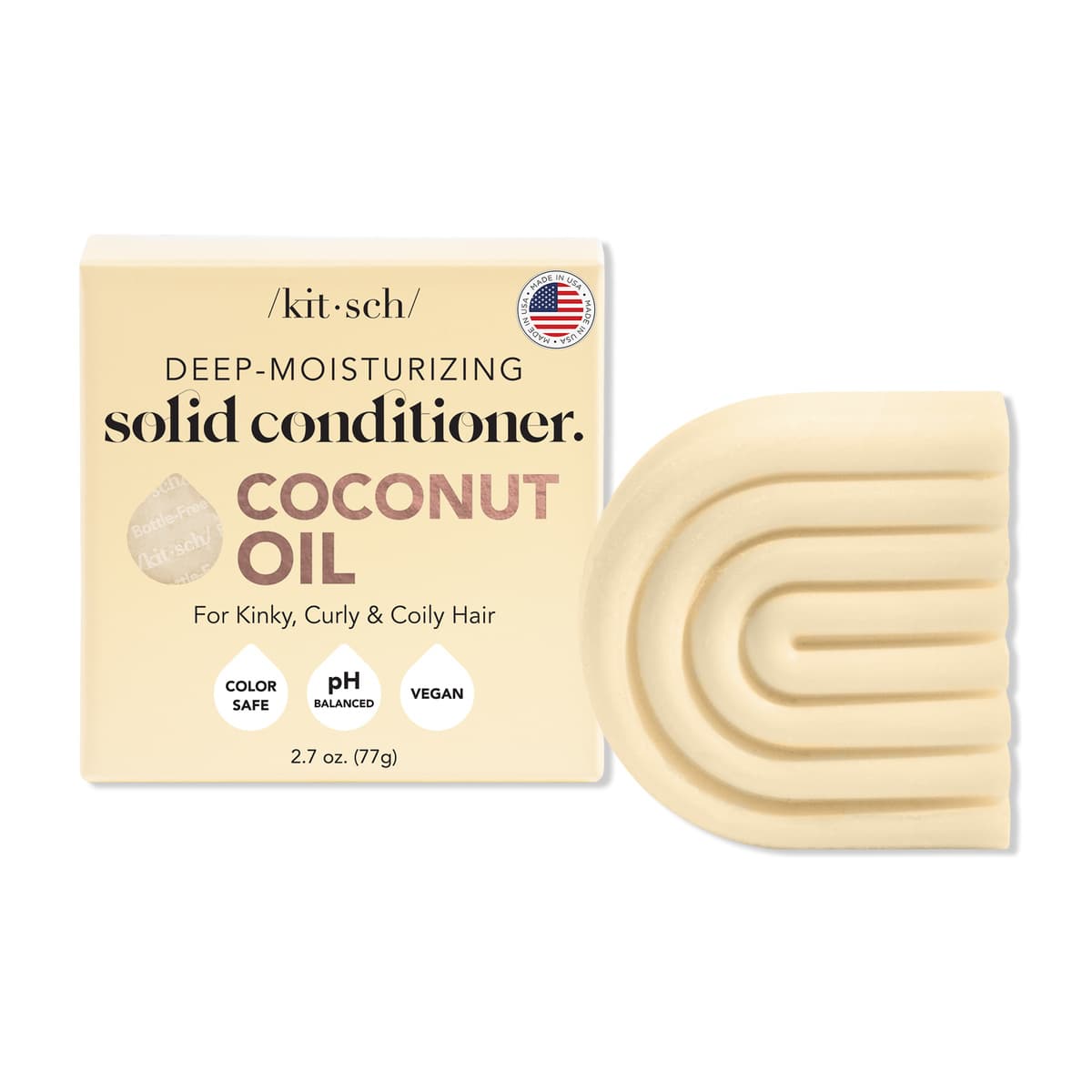 Coconut Oil Deep Moisturizing Hair Conditioner Bar