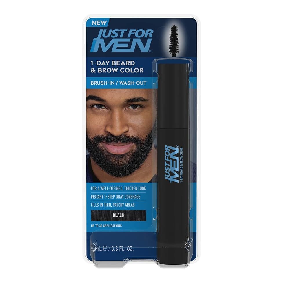 1-Day Beard & Brow Color, Black