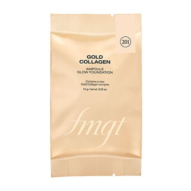 fmgt Gold Collagen Ampoule Glow Foundation Refill Only, #203