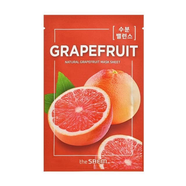 Natural Mask Sheet, #19 Grapefruit