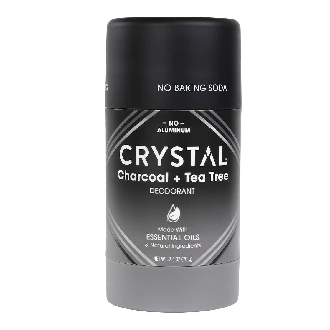Magnesium Enriched Deodorant - Charcoal + Tea Tree