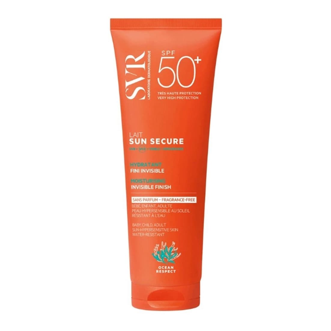 Sun Secure Lait Invisible Finish Moisturizing Milk Fragrance-Free SPF50+