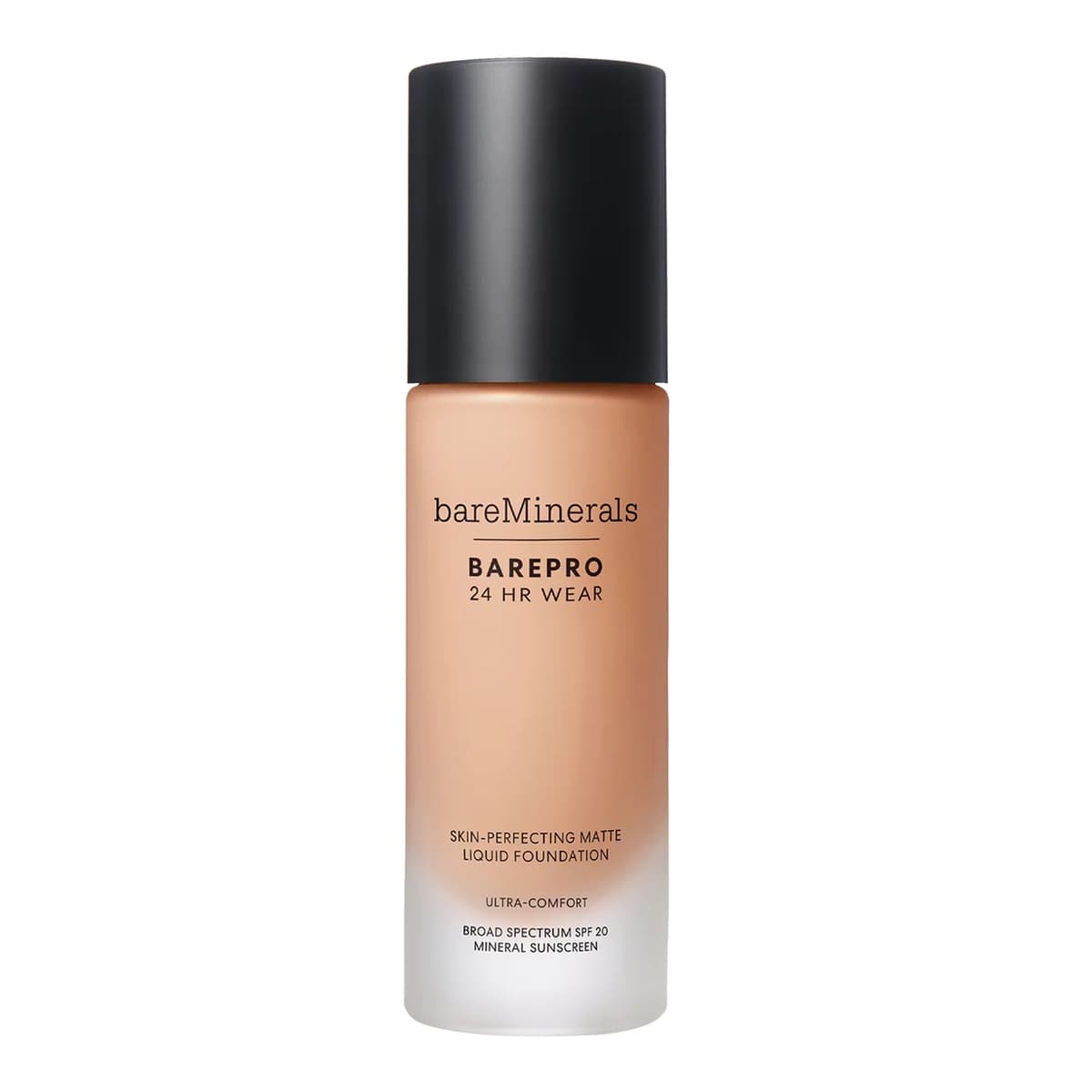 BAREPRO 24 Hour Matte Liquid Foundation Mineral SPF 20, Med. 30 Cool