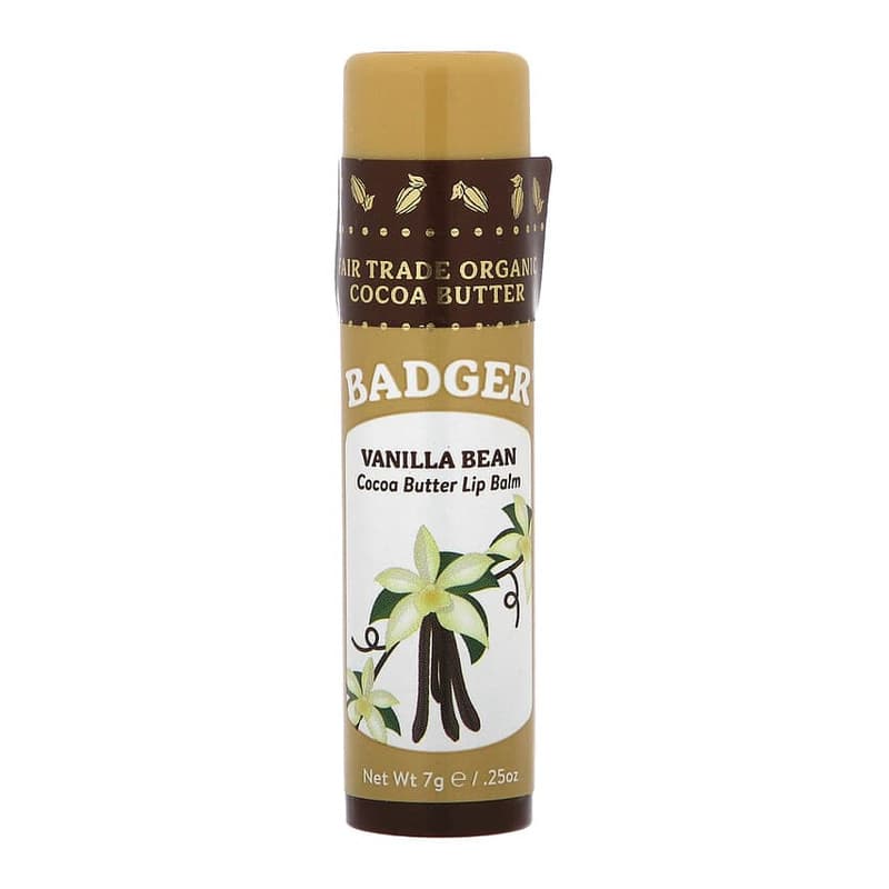 Cocoa Butter Lip Balm, Vanilla Bean