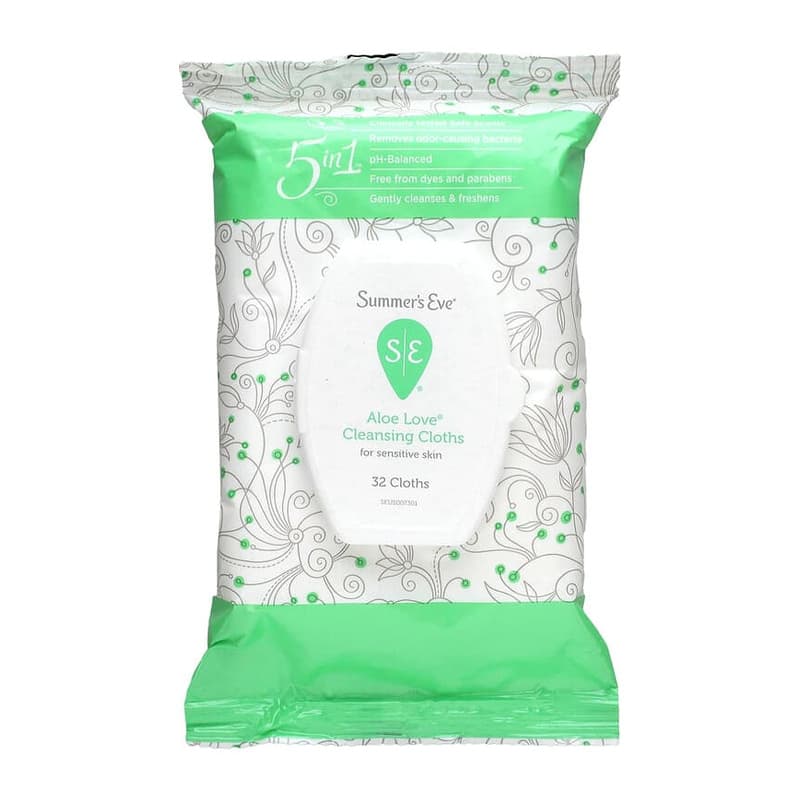 5 in 1 Cleansing Cloths, Aloe Love