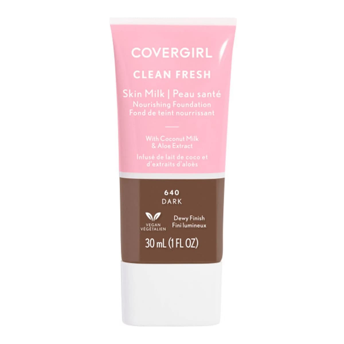 Clean Fresh Skin Milk Foundation Dewy Finish - 640 Dark