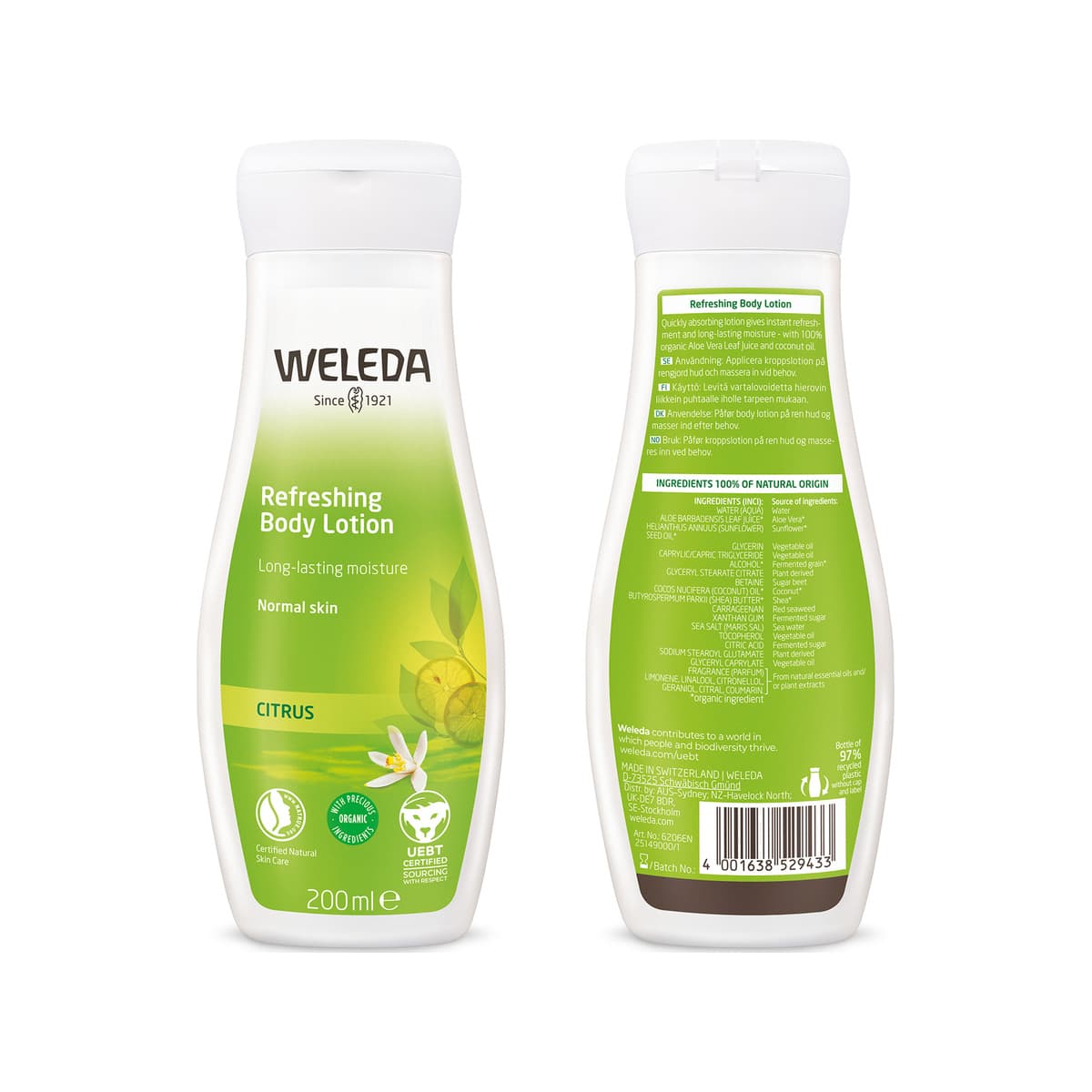 Refreshing Body Lotion Citrus