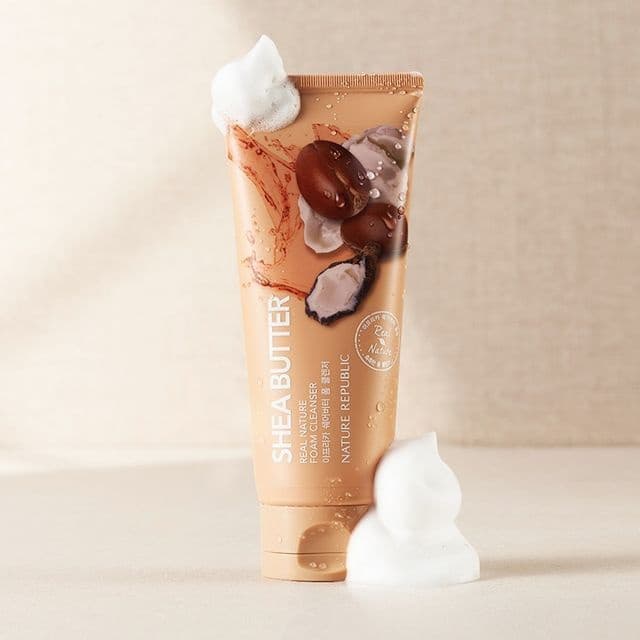Real Nature Foam Cleanser, Shea Butter
