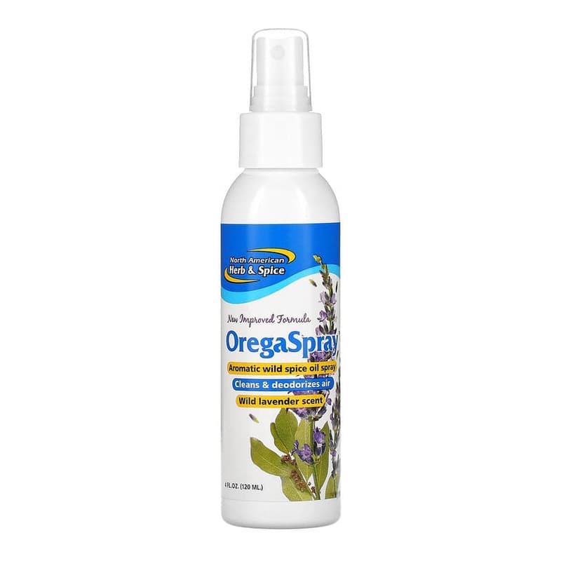 OregaSpray, Aromatic Wild Spice Oil Spray, Wild Lavender Scent