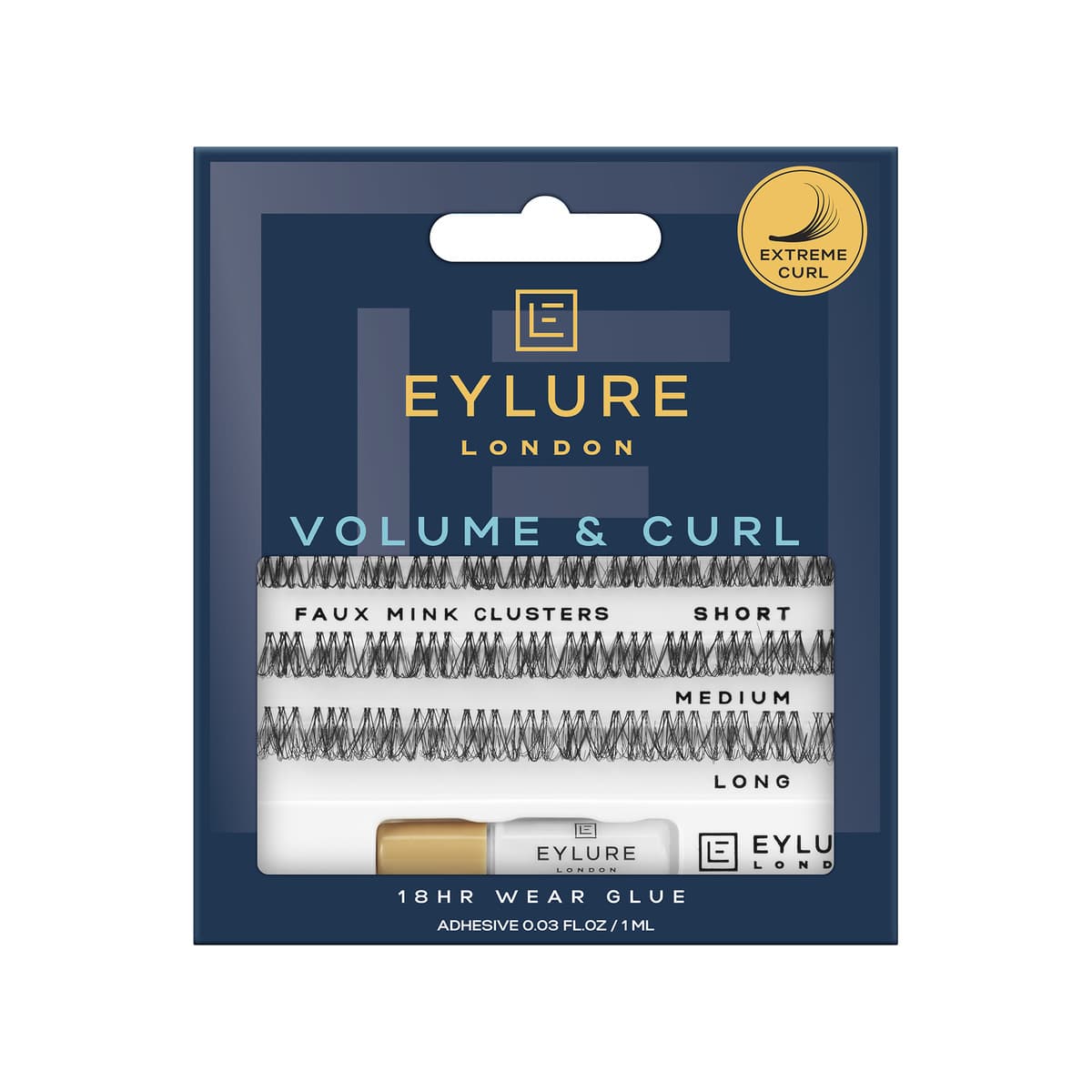 Extreme False Lash Curl Clusters