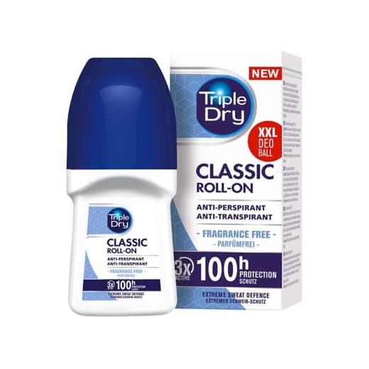 Classic Fragrance Free Anti Perspirant Roll On 100 Hours