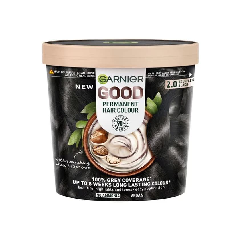 Permanent Hair Dye Truffle Soft Black 2.0