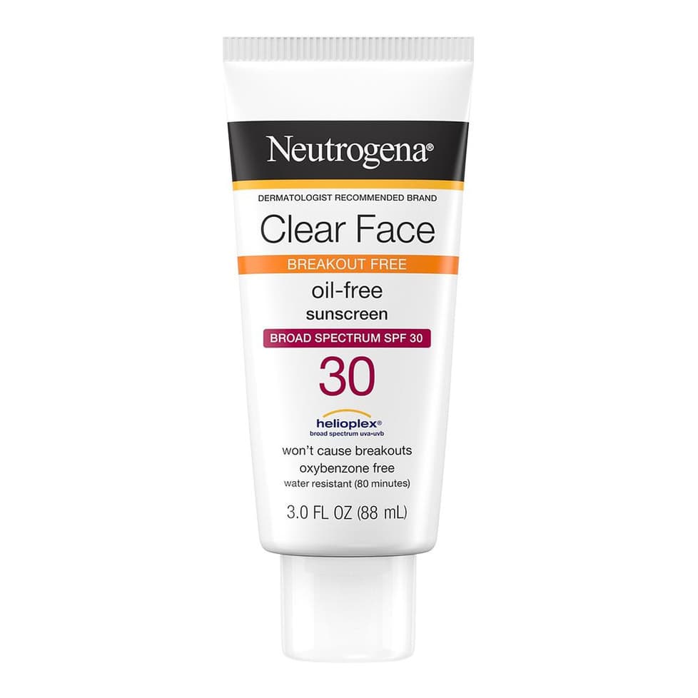 Clear Face Liquid Lotion Sunscreen With SPF 30