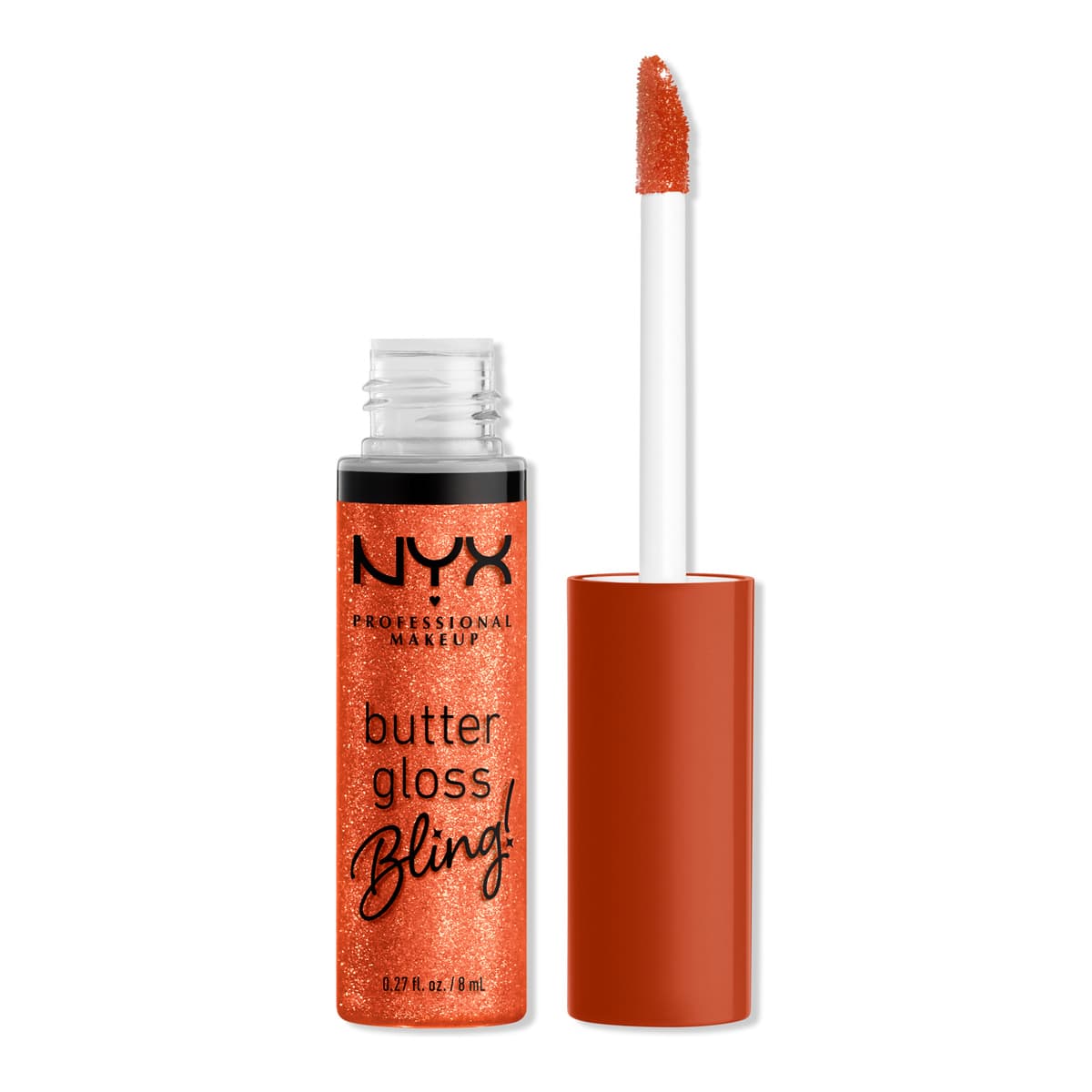 Butter Gloss Bling Non-Sticky Lip Gloss, Shimmer Down