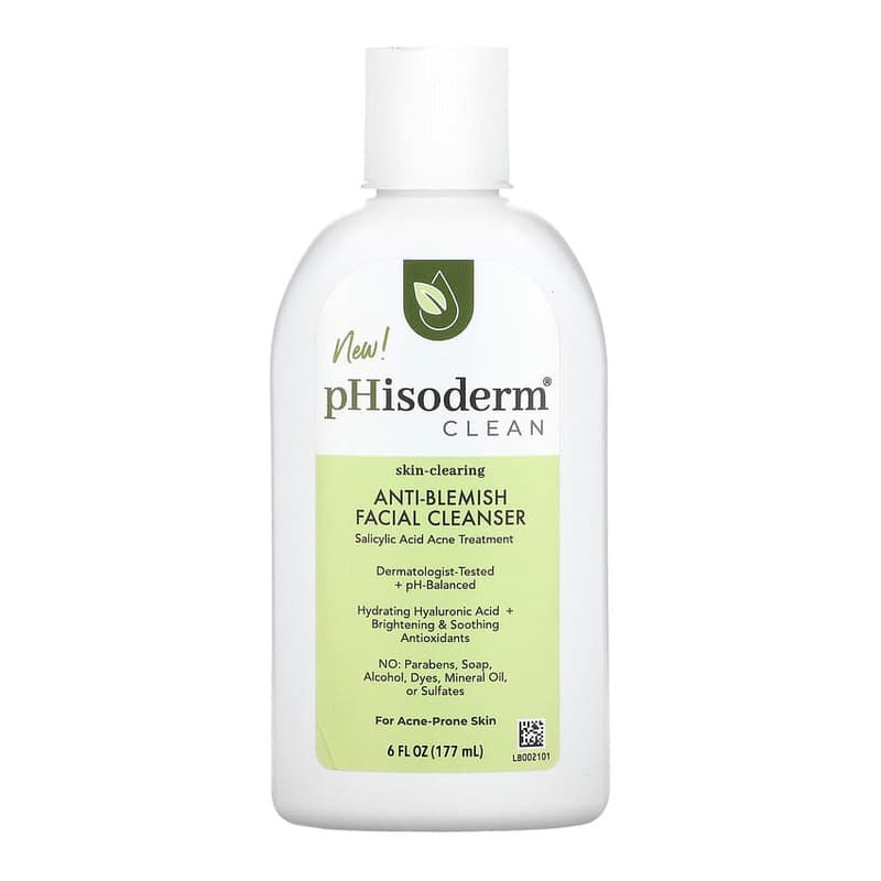 Clean, Anti-Blemish Facial Cleanser, For Acne Prone Skin