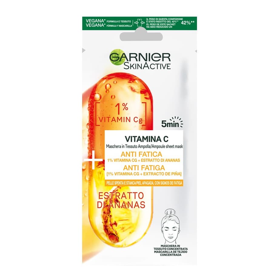 Skin Active Vitamin C Anti-Fatigue Ampoule Sheet Mask