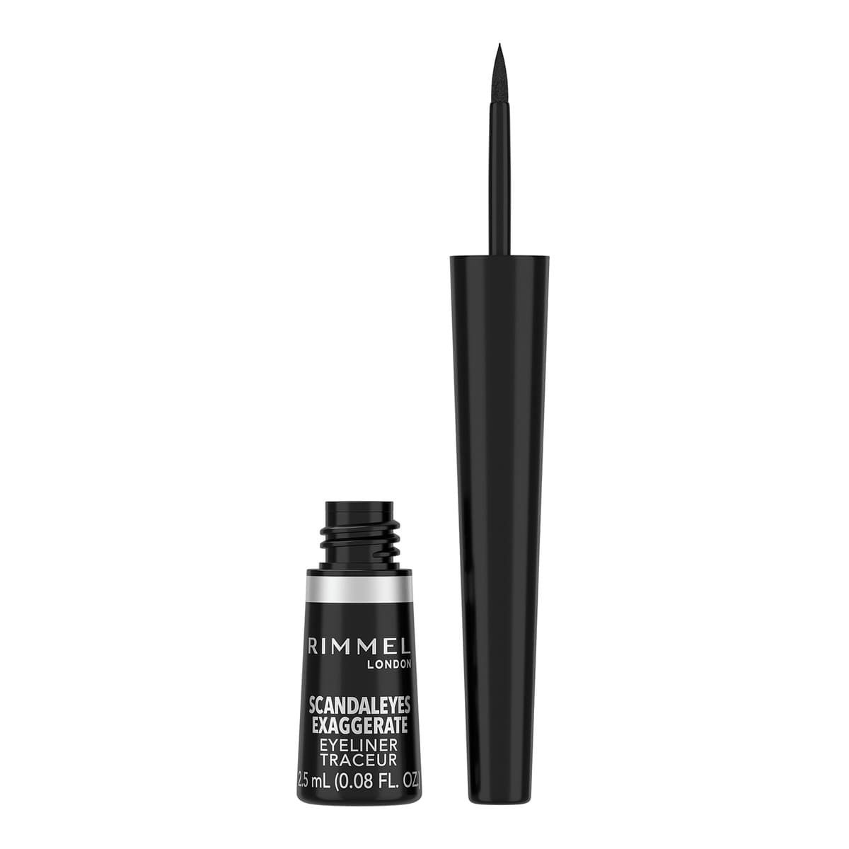 London Exaggerate Liquid Eyeliner – 01 – Black