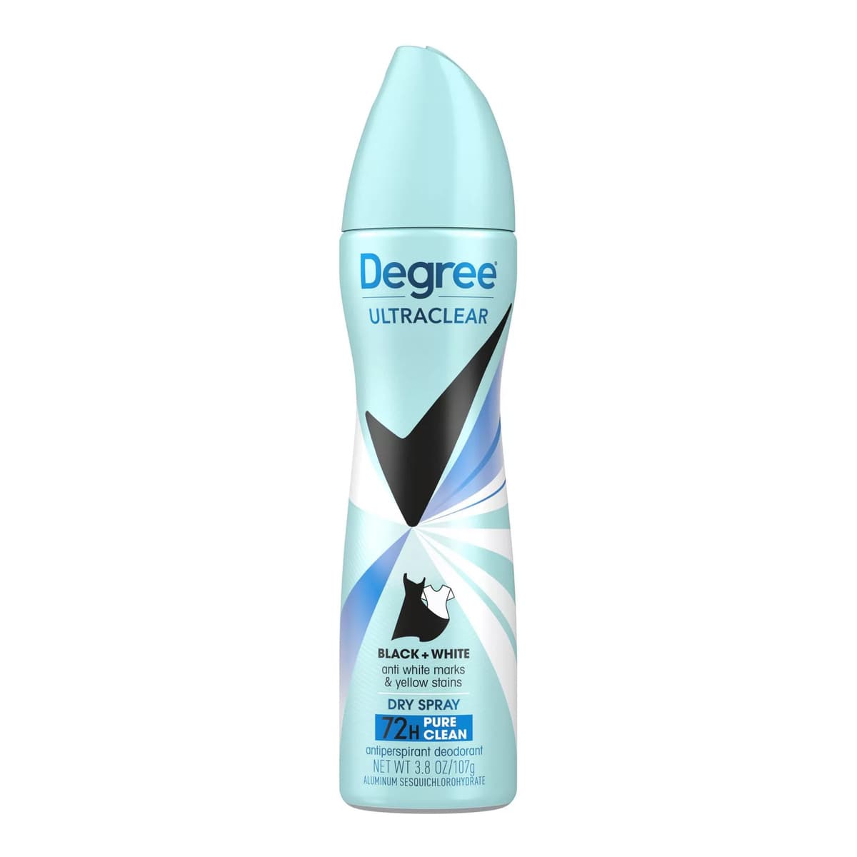 Ultraclear Black + White Pure Clean 72-Hour Antiperspirant & Deodorant Dry Spray