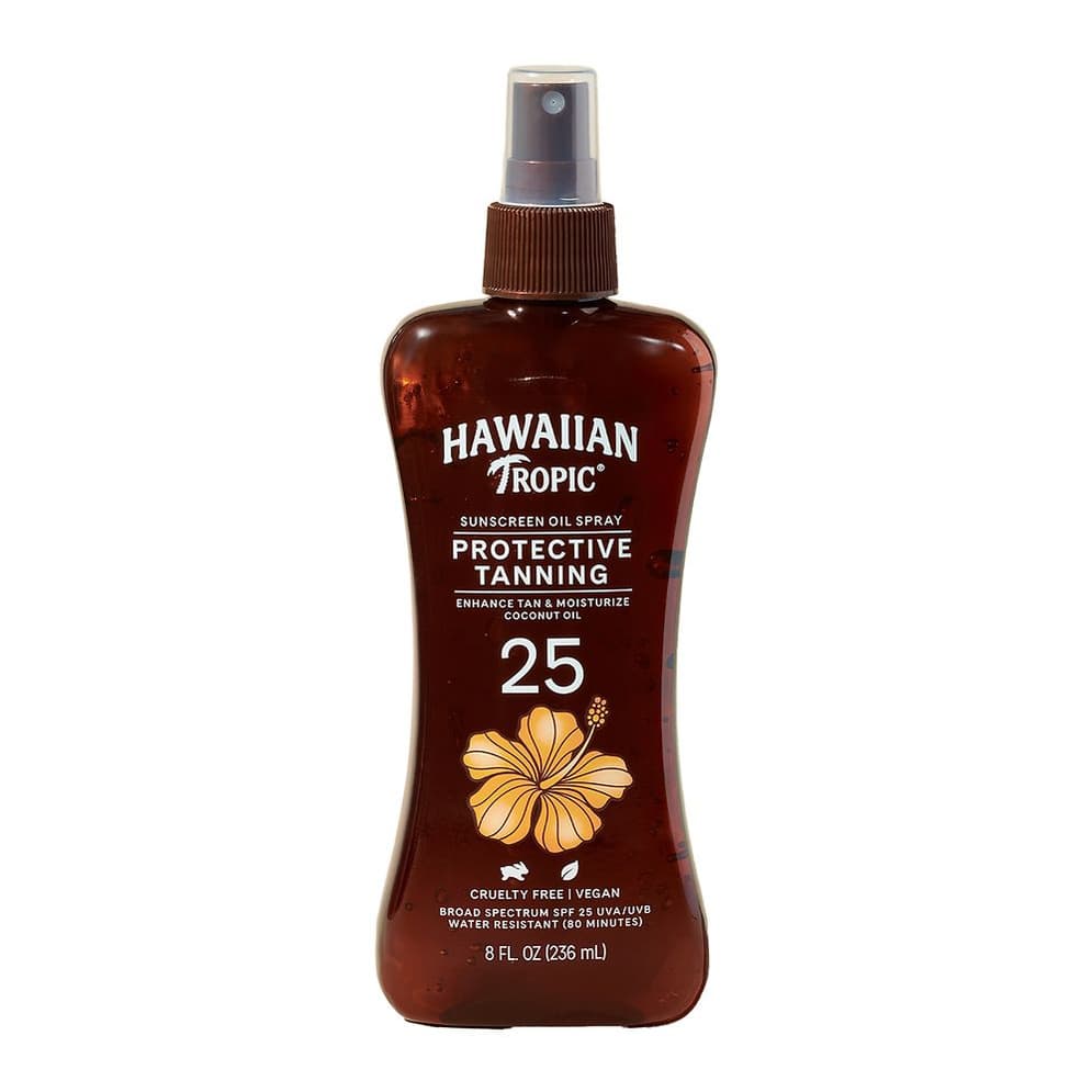 Protective Tanning Oil Spray Sunscreen SPF 25