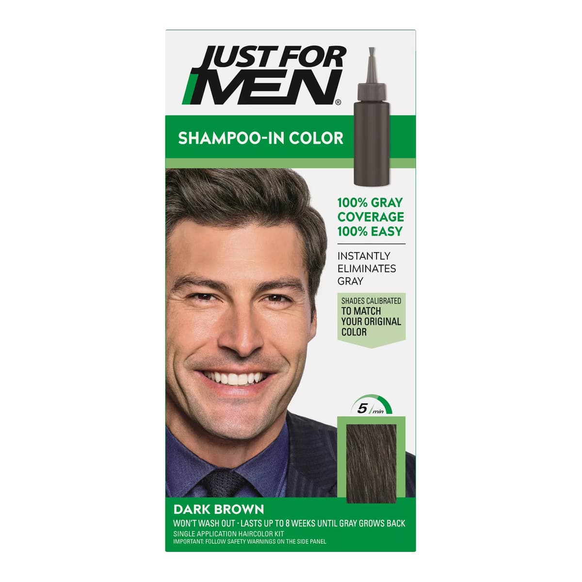 Shampoo In Dark Brown H-46