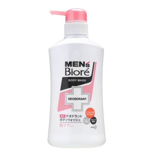 Men's Biore Deodorant Body Wash, Gentle Floral