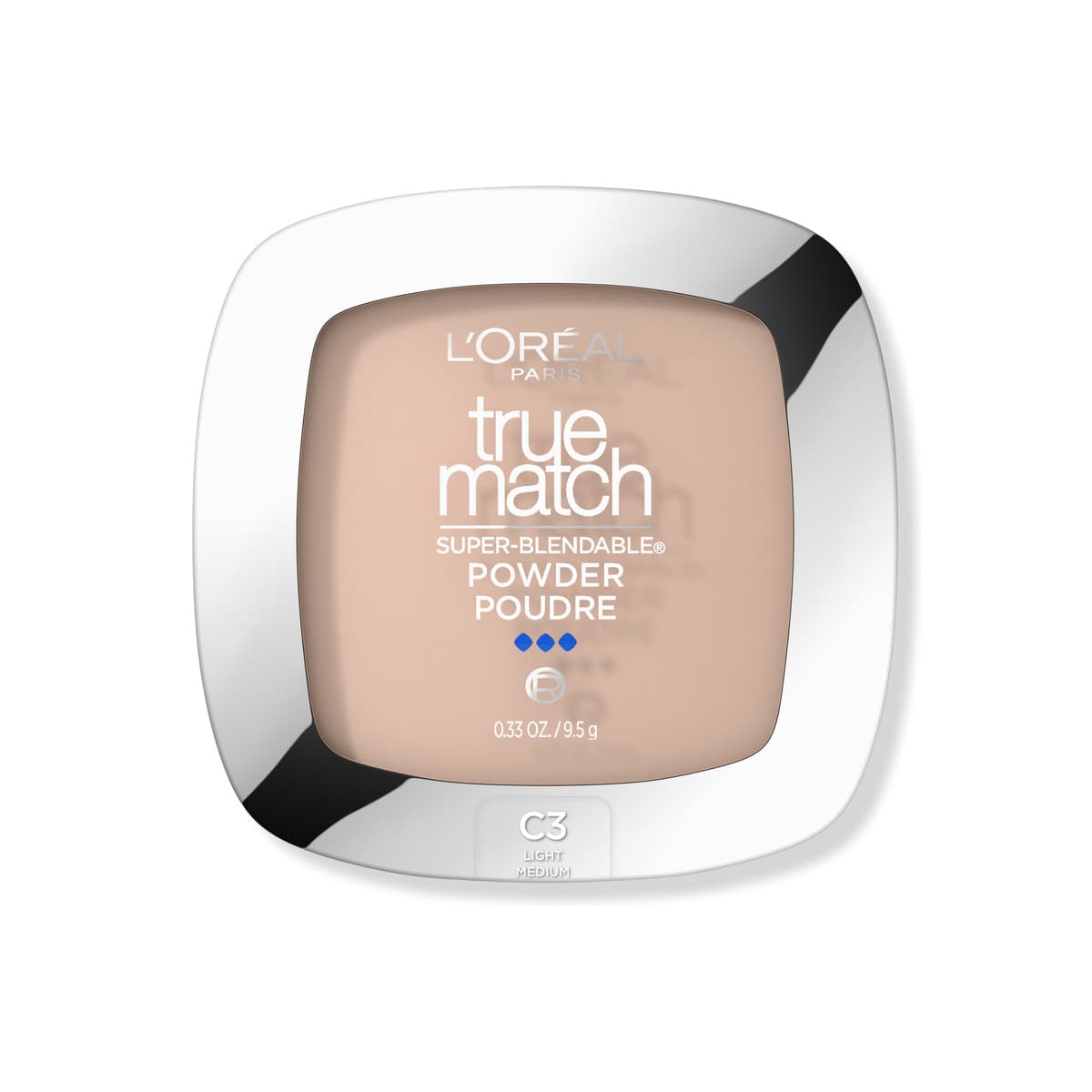 True Match Super-Blendable Powder, C3 Creamy Natural