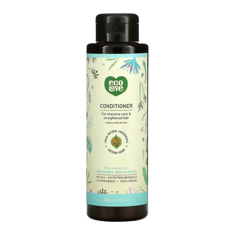 Conditioner for Intensive Care & Straightened Hair, Macadamia Shea & Argan