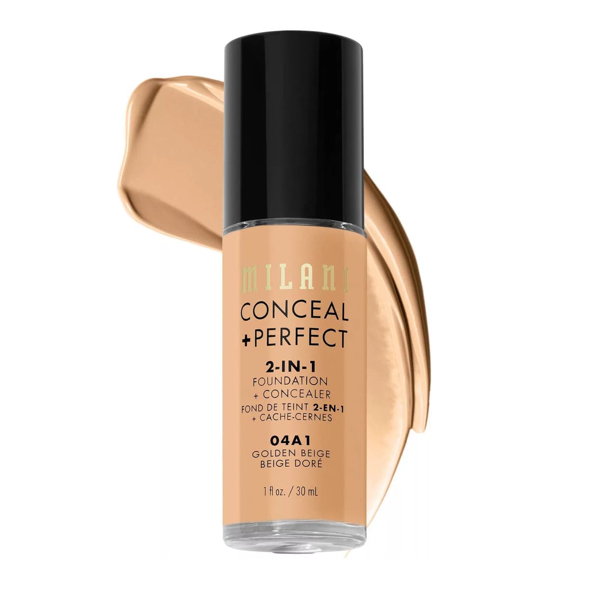 Conceal + Perfect 2-in-1 Foundation + Concealer, 04A1 Golden Beige