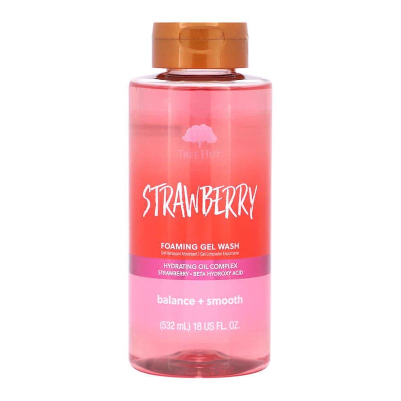 Foaming Gel Wash, Strawberry