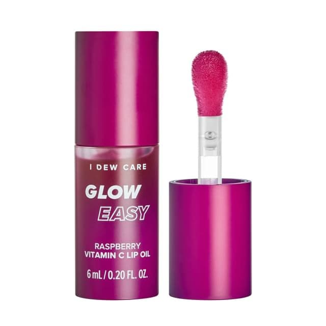 Glow Easy Vitamin C Lip Oil, Raspberry