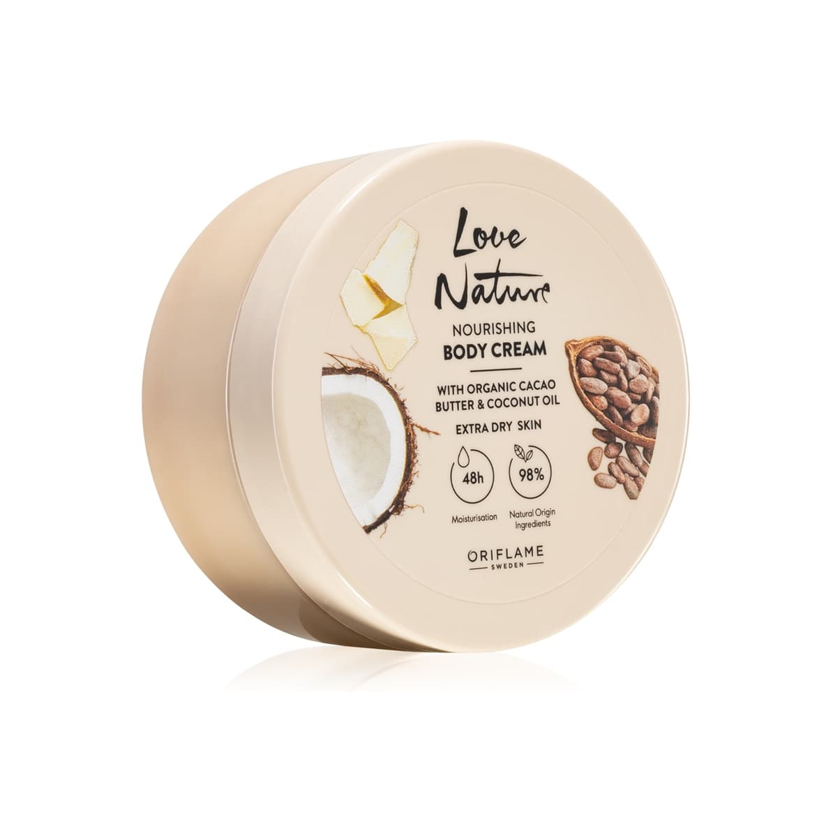 Love Nature Cacao Butter & Coconut Oil