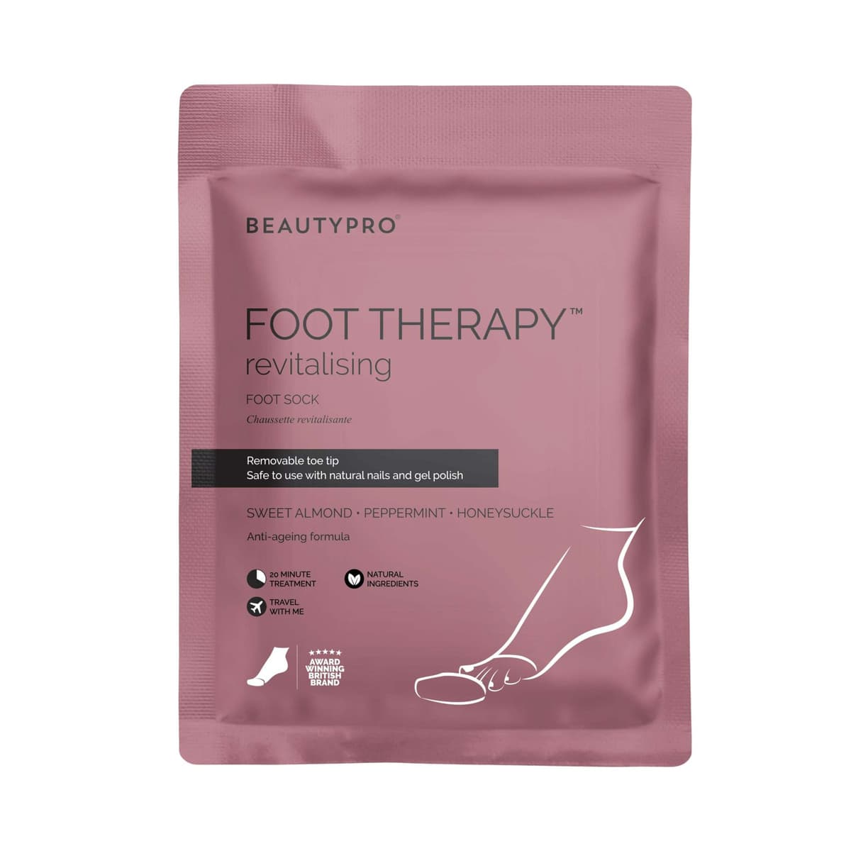 Foot Therapy Booties with Removable Toe Tip