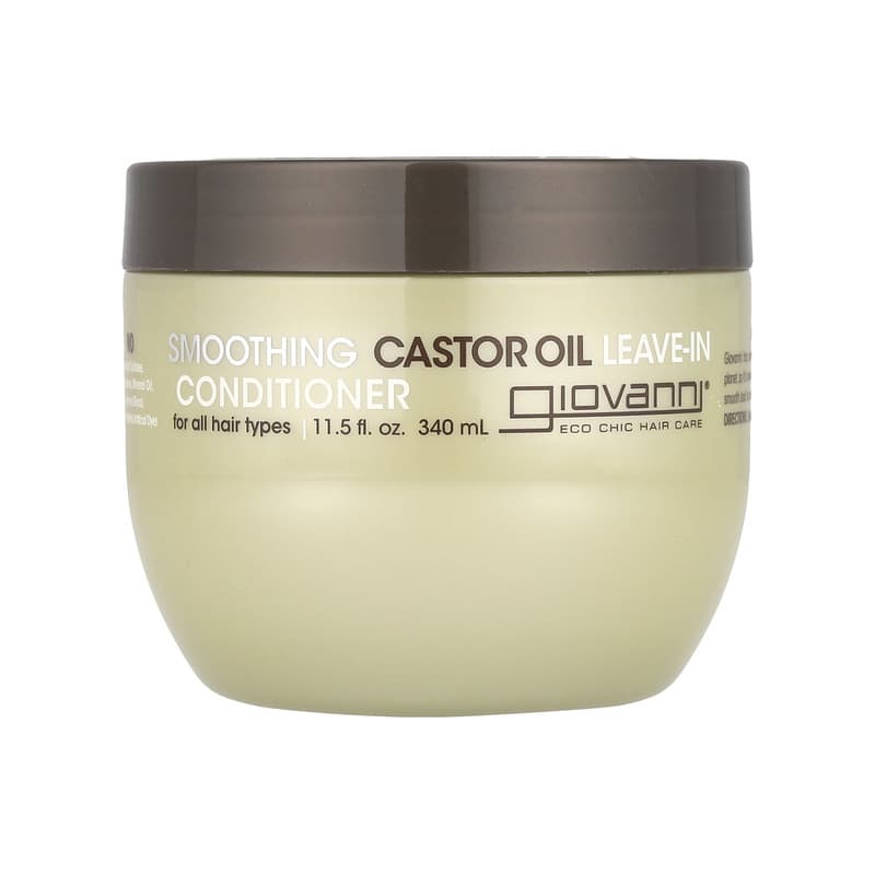 Smoothing Castor Oil Leave-In Conditioner, For All Hair Types