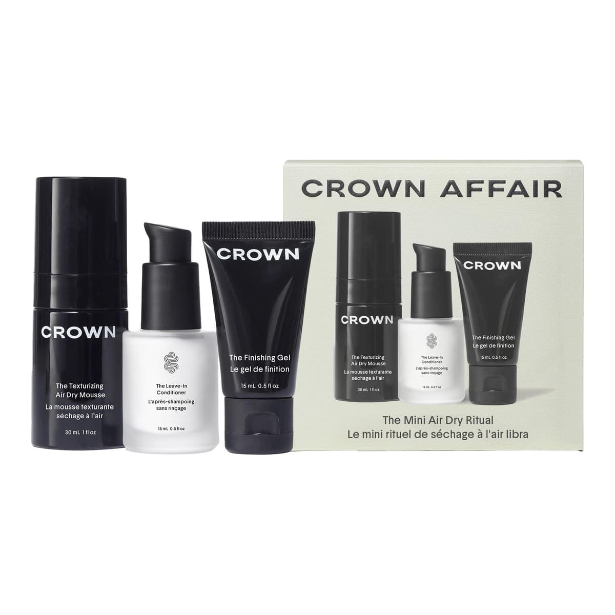 The Mini Air Dry Hair Set
