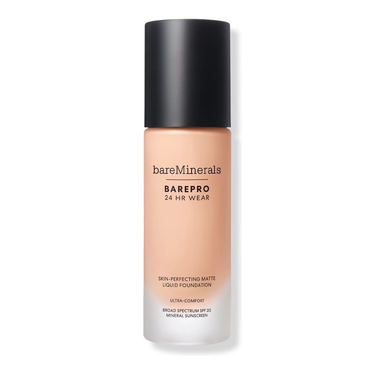 BAREPRO 24HR Wear Skin-Perfecting Matte Liquid Foundation Mineral SPF 20, Fair 15 Cool
