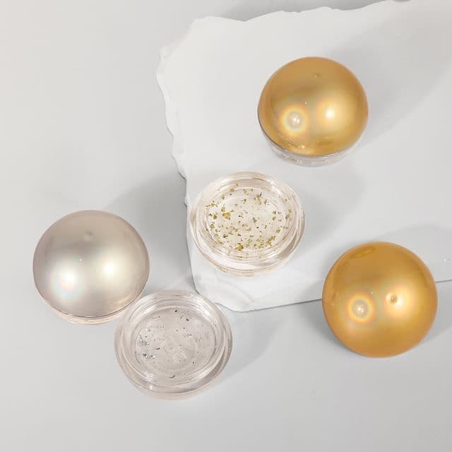 Soleil Neige & Soleil Nourish Lip Mask, Silver Foil
