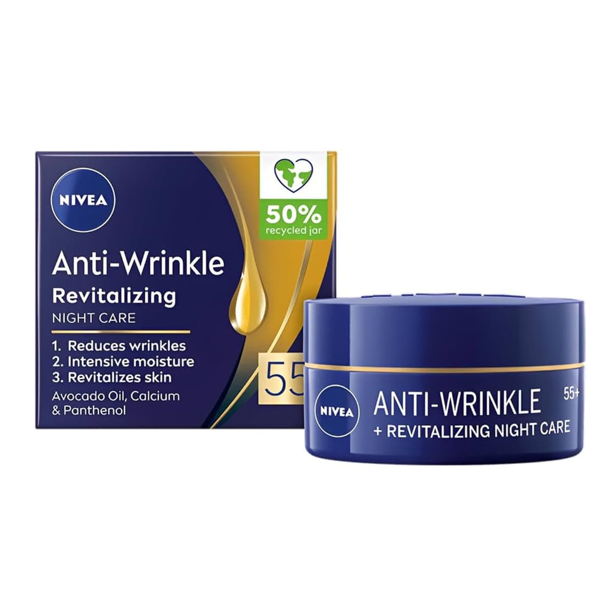 Anti-Wrinkle Revitalizing Night Cream 55+