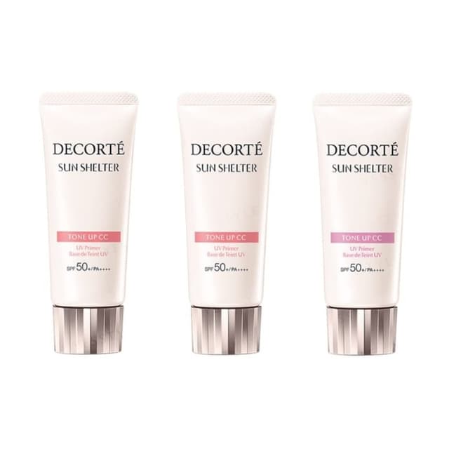 DECORTE Sun Shelter Tone Up CC SPF 50+ PA++++, #02 Beige