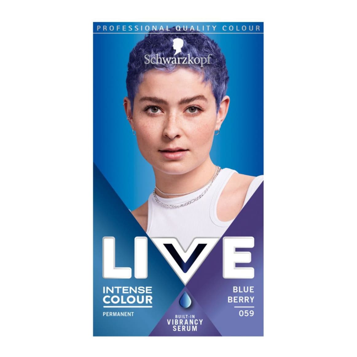 LIVE059Blue BerryPermanent Blue Hair Dye