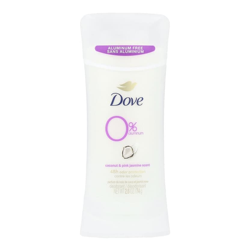 Aluminum Free Deodorant, Coconut & Pink Jasmine