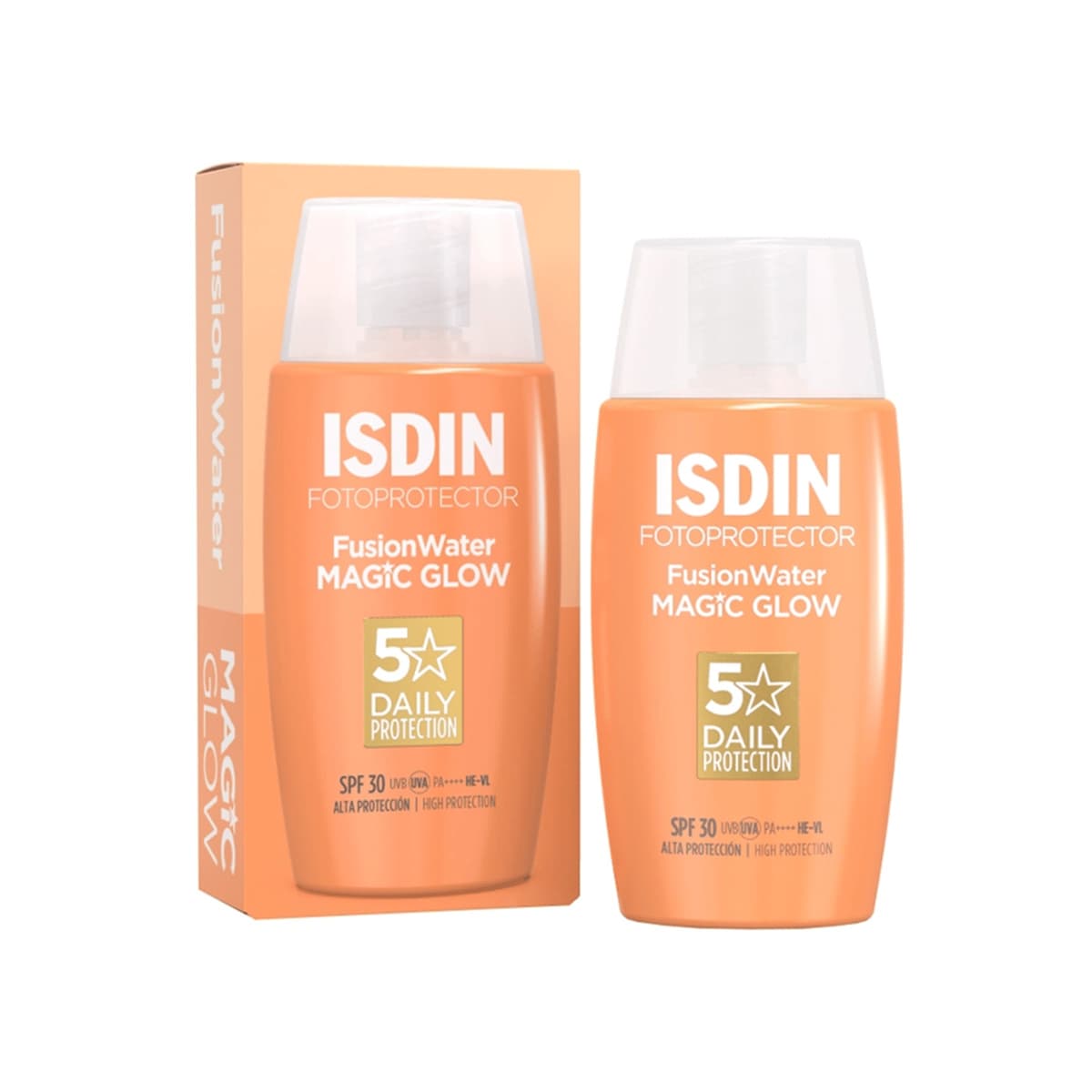 Fotoprotector Fusion Water Magic Glow Sunscreen SPF30