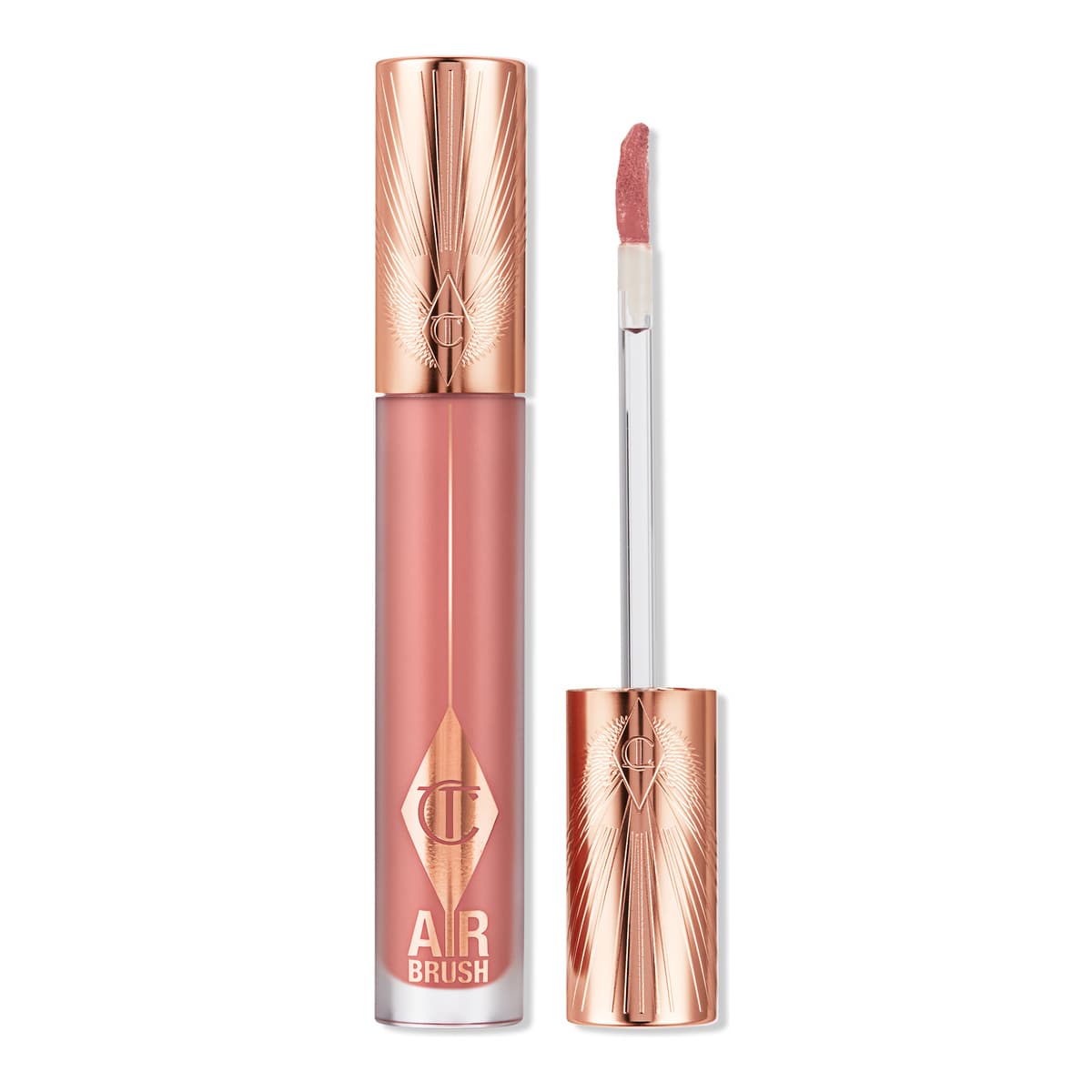 Airbrush Flawless Matte Lip Blur Liquid Lipstick, Pillow Talk Blur