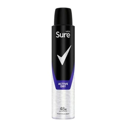 Men Antiperspirant Aerosol Active Dry