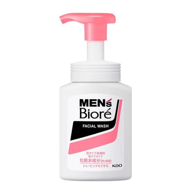 Men's Biore Foam Facial Wash, Deep Moist