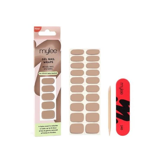 Gel Nail Wraps Cozy Nights x20 Wraps