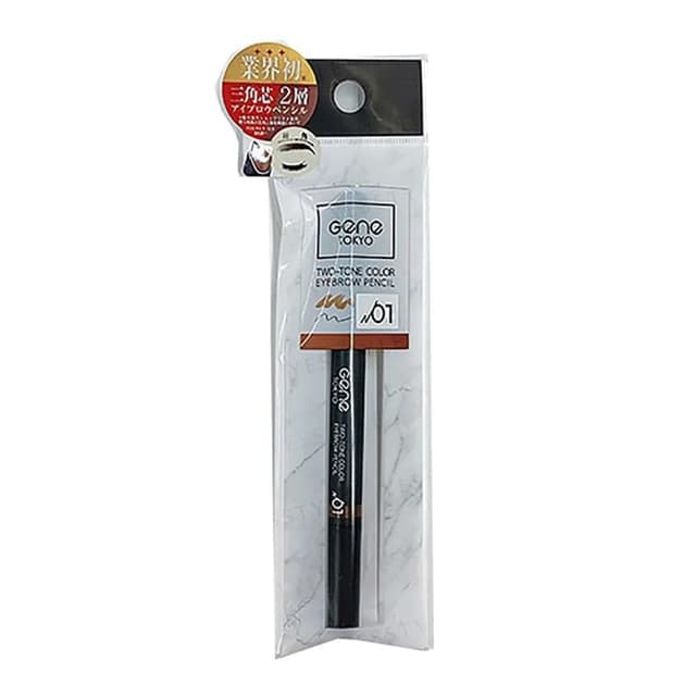 Gene Tokyo Two-tone Eyebrow Pencil 01